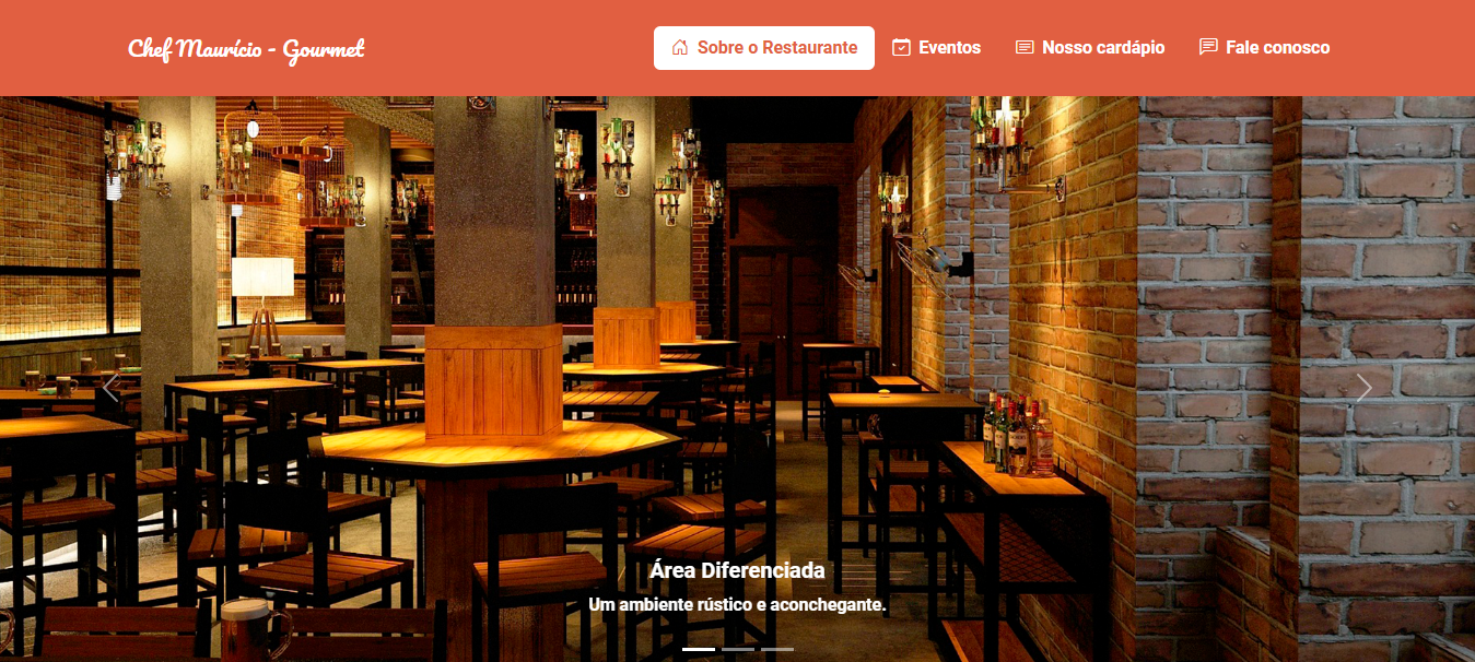 Site Projeto Espaço Goumert